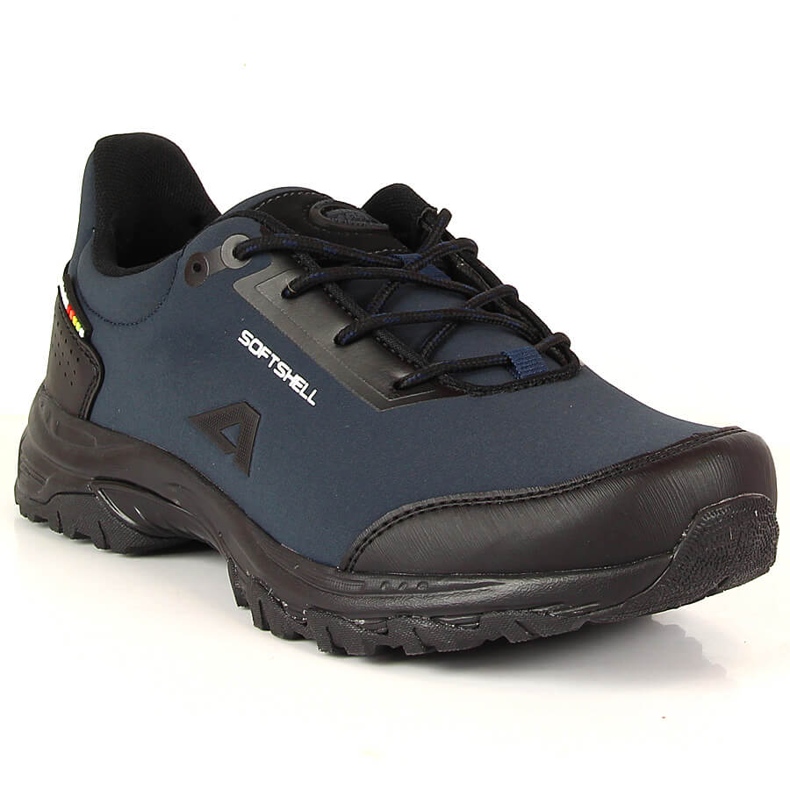 Scarpe da trekking impermeabili da uomo American Club blu navy