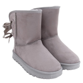 Doposci Emusy con fiocchi Stella Grey grigio
