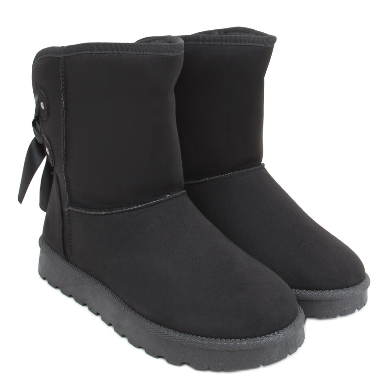 Doposci Emusy con fiocchi Stella Black nero
