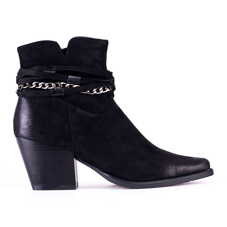 Stivali da cowboy Shelovet neri da donna nero