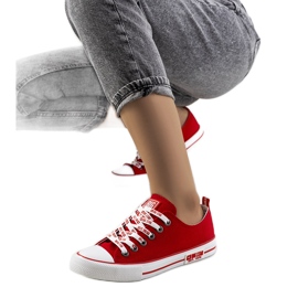 Sneakers classiche rosse Big Star KK274104 rosso