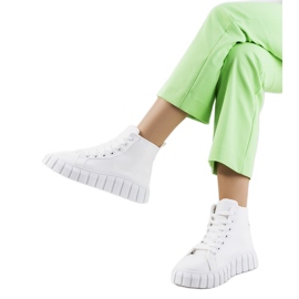 BM Sneakers bianche sulla piattaforma Horizo bianco