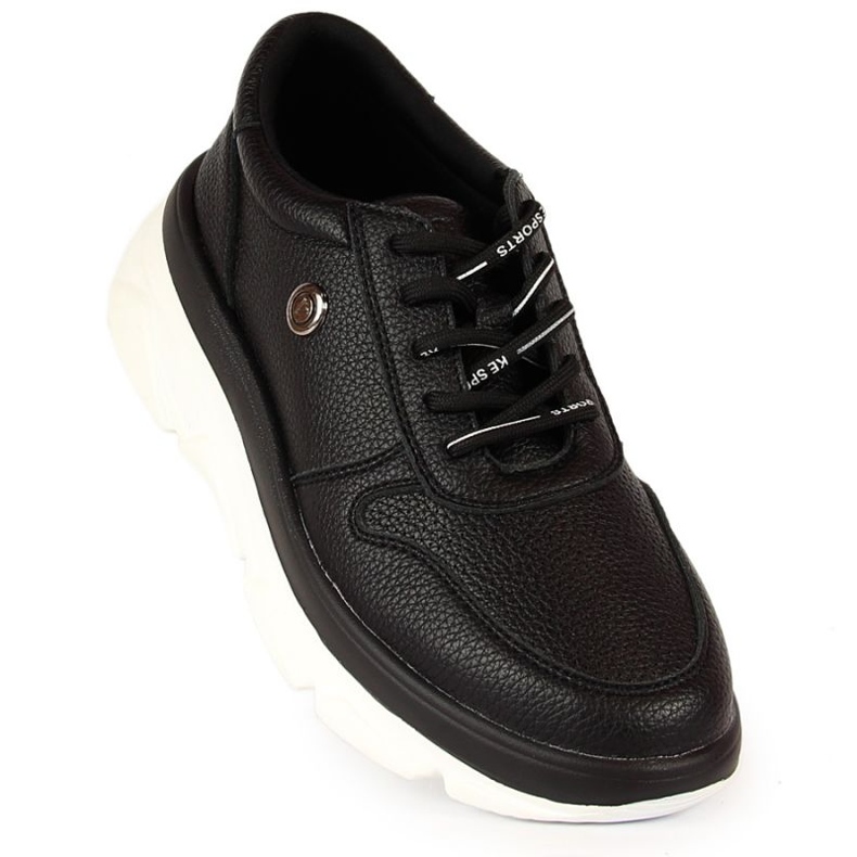 Scarpe sportive con plateau Vinceza W JAN131 nere nero