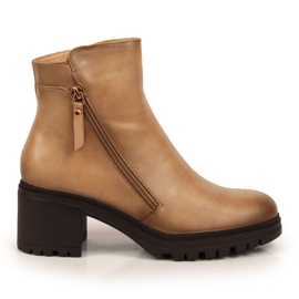 Vinceza W JAN139B stivali beige da lavoro