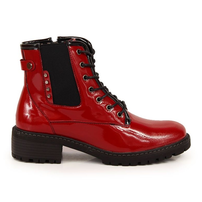 Stivali isolati Vinceza W JAN140B rosso nero
