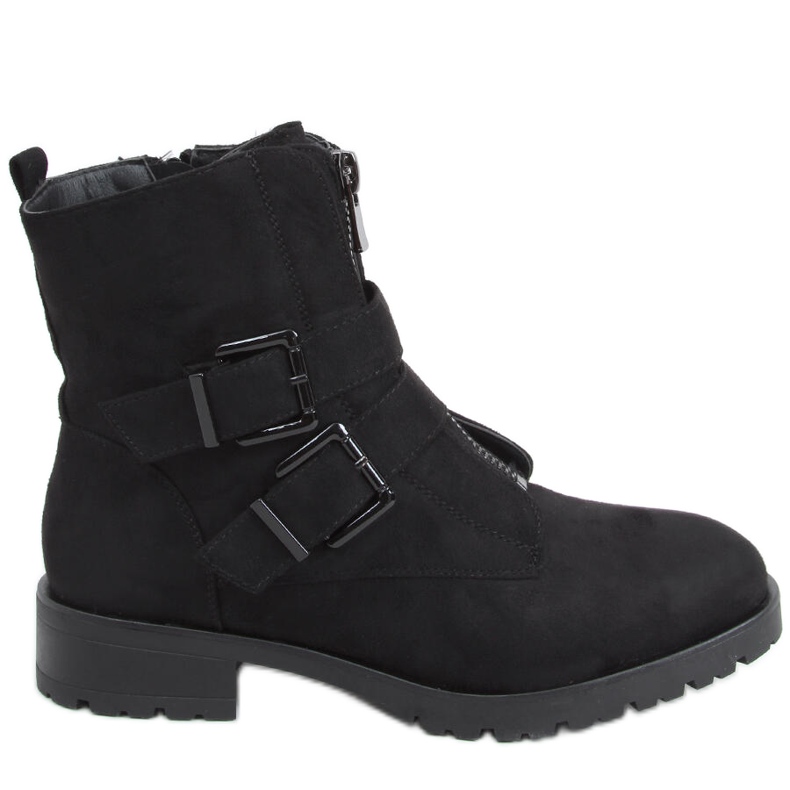 Stivali militari Vera Black nero