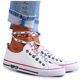 Sneakers Materiale da Donna Big Star KK274101 Bianche bianco