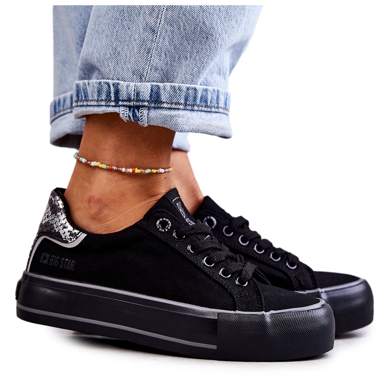 Sneakers Materiale da Donna Big Star KK274036 Nero