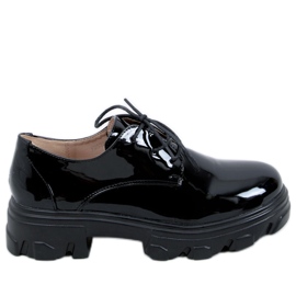 PA1 Mocassini con suola alta Pragma Black nero