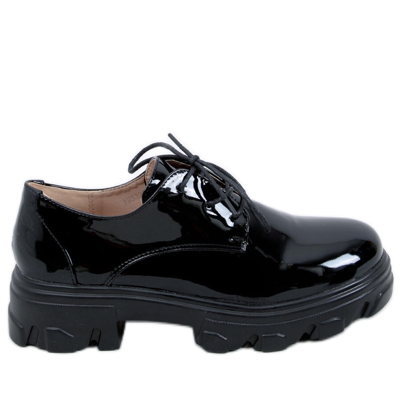 PA1 Mocassini con suola alta Pragma Black nero