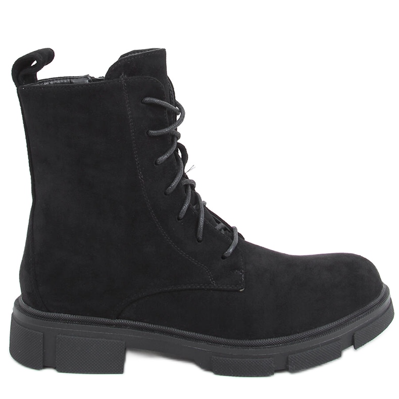 Zoe Black lavoratrici allacciate nero