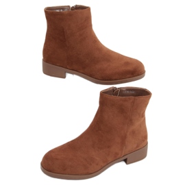 Stivaletti Chelsea da donna in camoscio Verbe Camel marrone