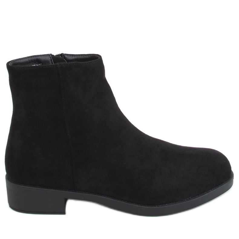 PA1 Stivaletti Chelsea in camoscio da donna Verbe Black nero