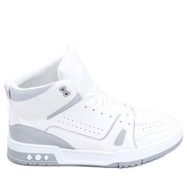 PA1 Sneaker alla caviglia Liam Grey bianco grigio