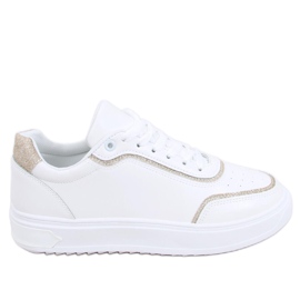 PA1 Sneakers da donna Josie Golden bianco d'oro