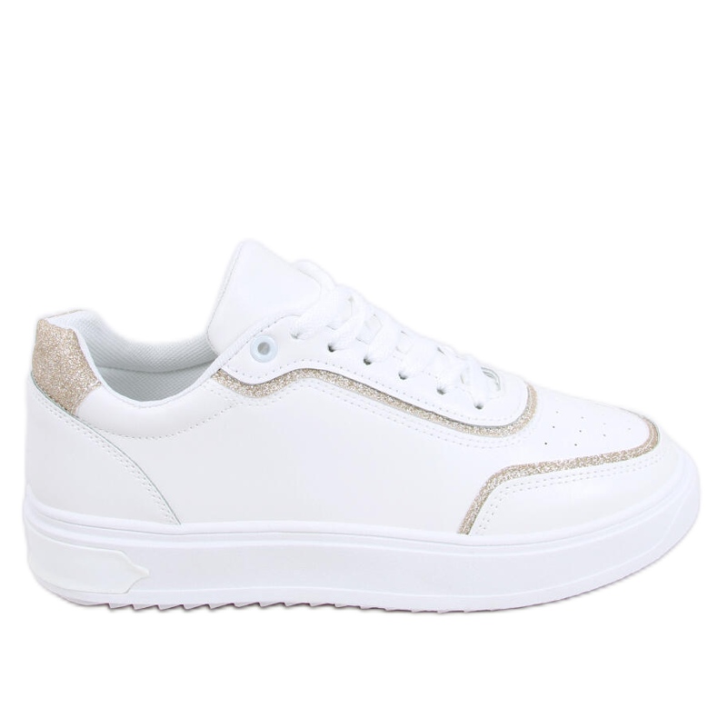 PA1 Sneakers da donna Josie Golden bianca d'oro