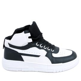 PA1 Sneaker alta Myles nera bianco nero