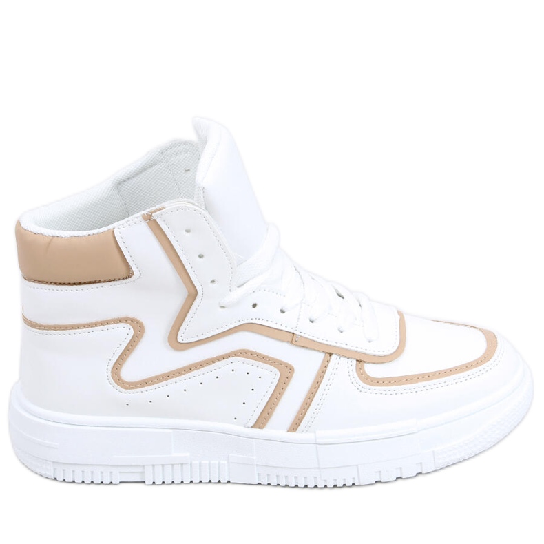 Sneakers alte Leia BIANCO / BEIGE bianca