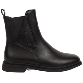 Vinceza Nero Nero Stivali Filippo Jodhpur da donna