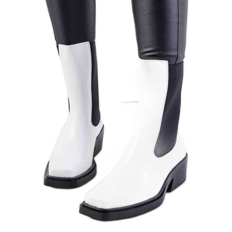 Stivali Maret bianchi bianca