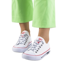 Sneakers bianche classiche Big Star KK274101 bianco