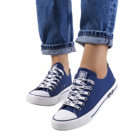 Sneakers classiche blu navy Big Star KK274103