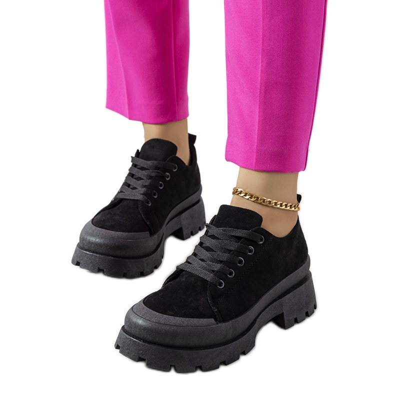 Sneakers nere sulla piattaforma Dearth nero