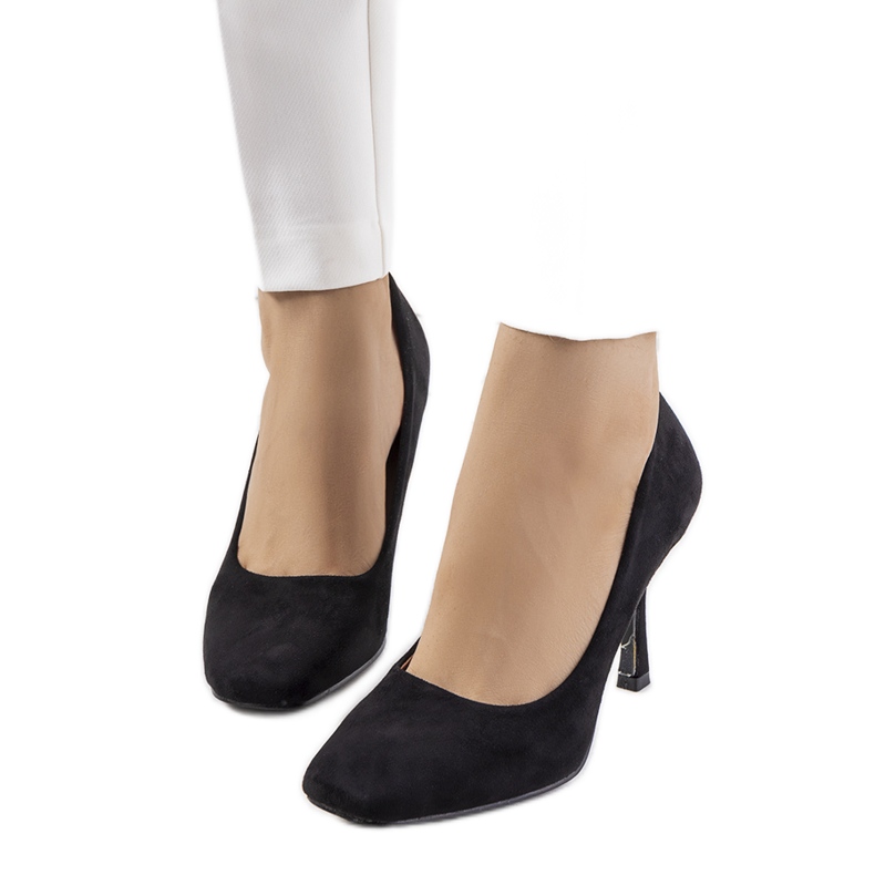 Décolleté nere su tacco a stiletto Coxi nero