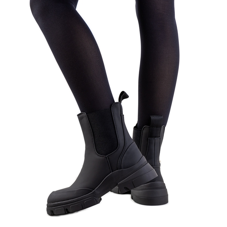 BM Stivali neri Carlos nero