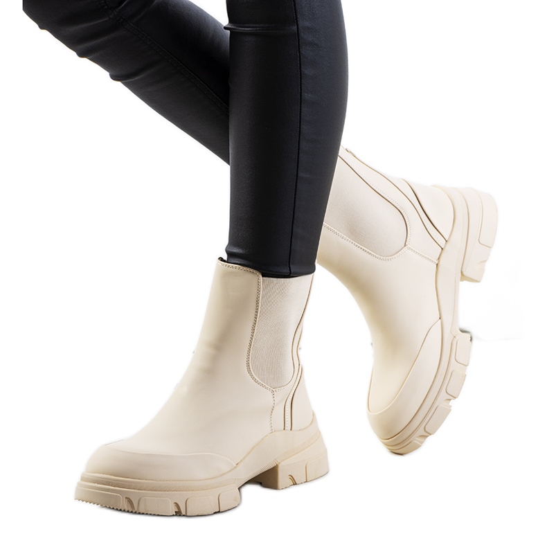 PA1 Stivali beige Carlos