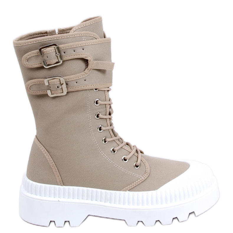 PA1 Sneaker alla caviglia Pym Khaki beige cachi