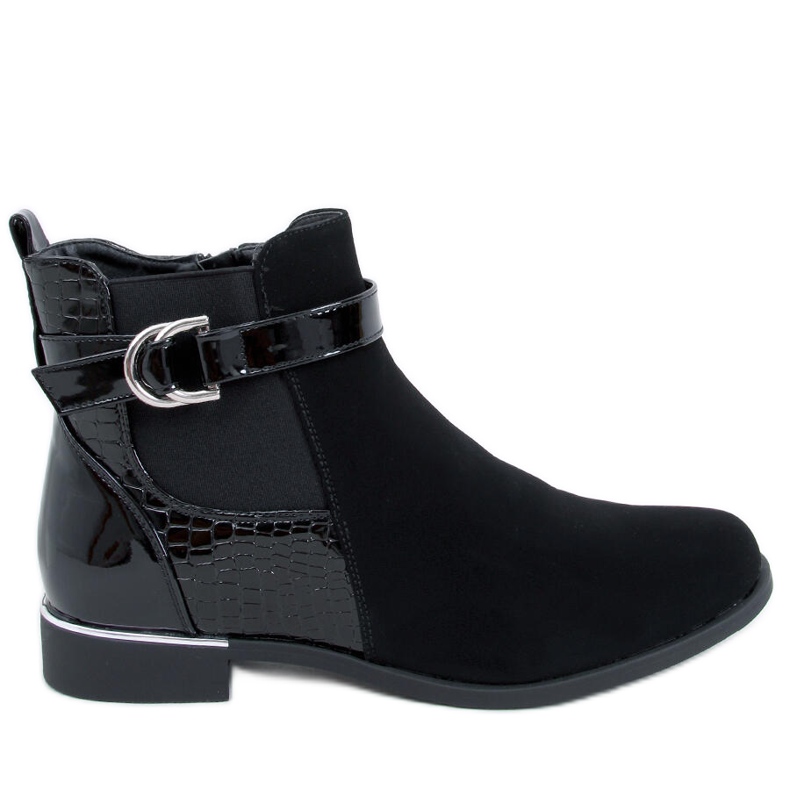 BM Stivaletti Chelsea da donna Francine Black nero