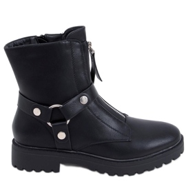 Stivali piatti Oliver Black nero