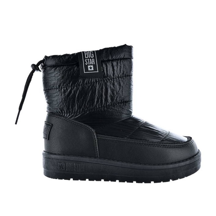 Doposci da ragazza neri metallizzati Big Star KK374220 nero