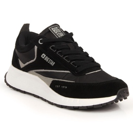 Scarpe sportive da uomo nere Big Star KK174024 nero