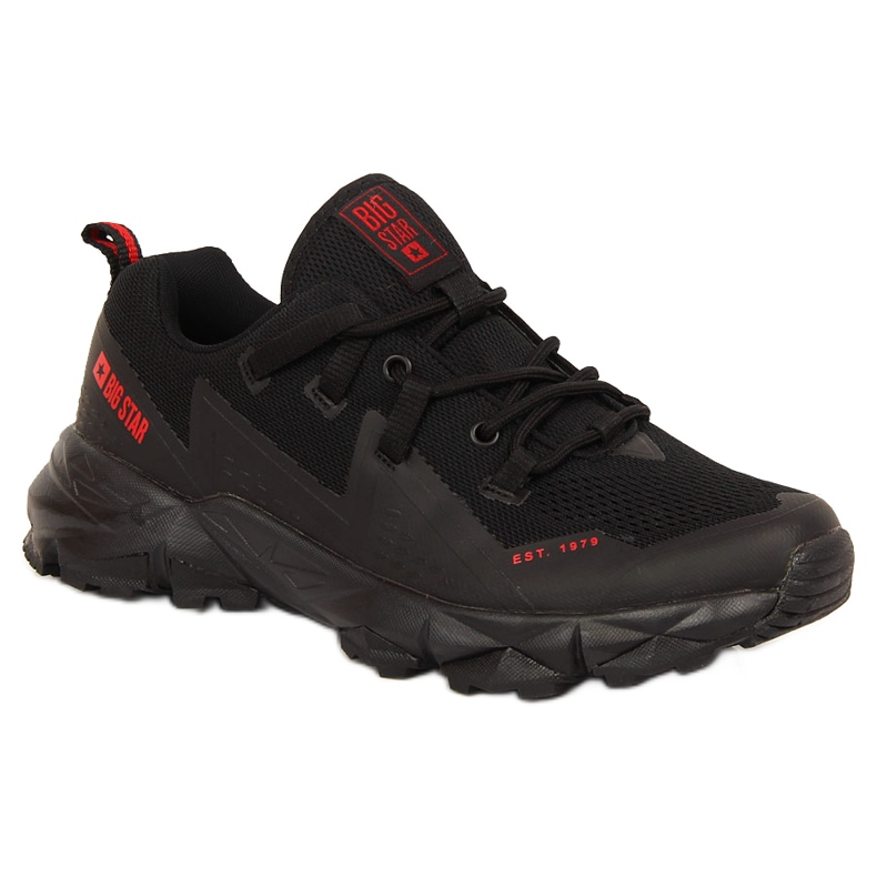 Scarpe da trekking in rete Big Star nere KK274211 nero
