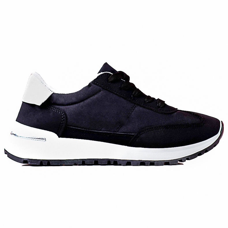 Comode scarpe sportive da donna in tessuto Shelovet nero