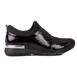 W. Potocki Sneakers leggere Shelovet da donna laccate nero