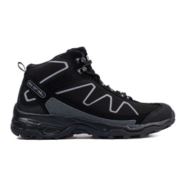 Scarpe da trekking da uomo stringate alte DK nero