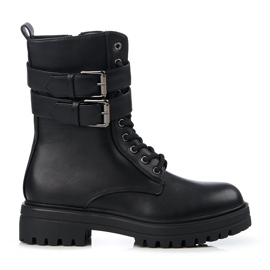 Shelovet operaie con fibbie nero