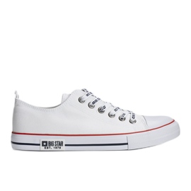 Sneakers bianche da uomo Big Star KK174048 bianca