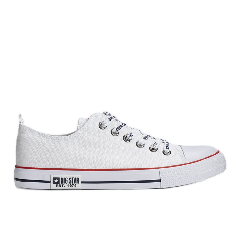 Sneakers bianche da uomo Big Star KK174048 bianca