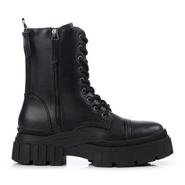 Borse da donna Shelovet nere con cerniera decorativa nero