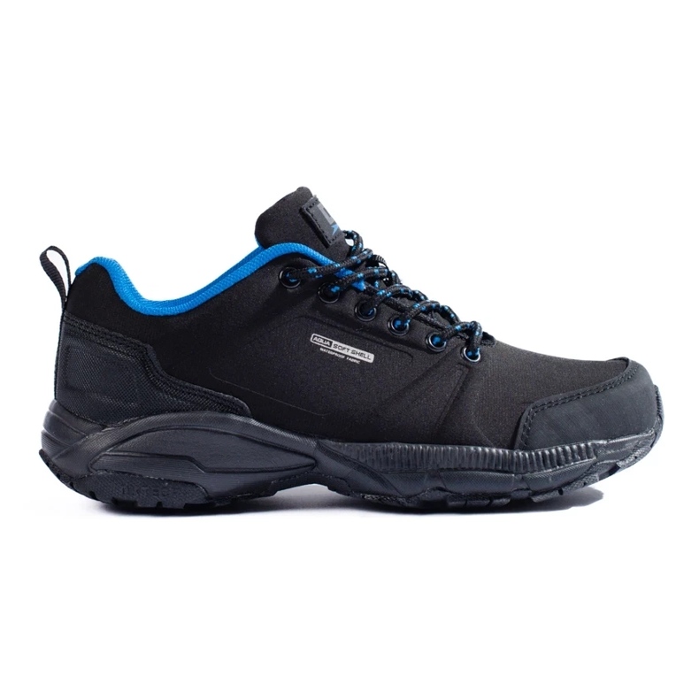 Scarpe da trekking da donna nere e blu DK nero