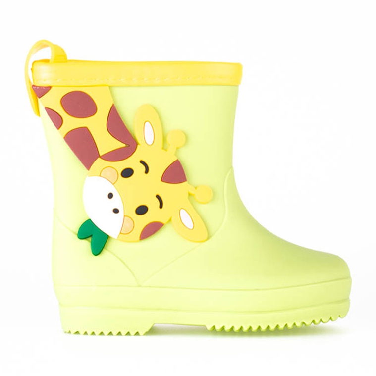 Stivaletti Shelovet per ragazzi con giraffa multicolore giallo