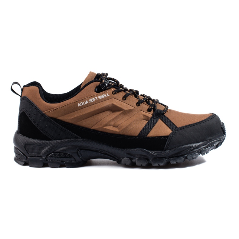 Scarpe da trekking da uomo DK aqua Softshell marroni nero