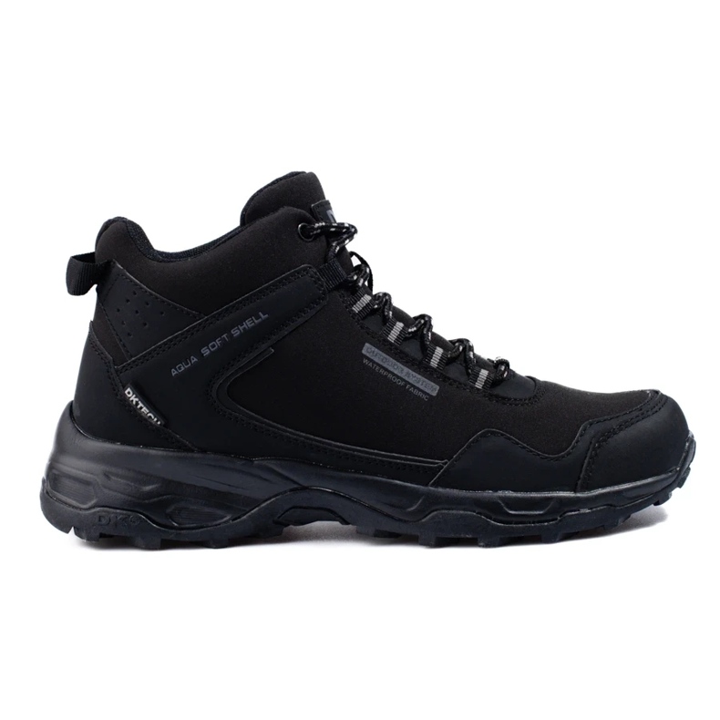 Scarpe da trekking alte da uomo DK nere nero