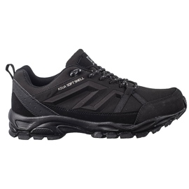 Scarpe da trekking nere da uomo DK aqua Softshell nero