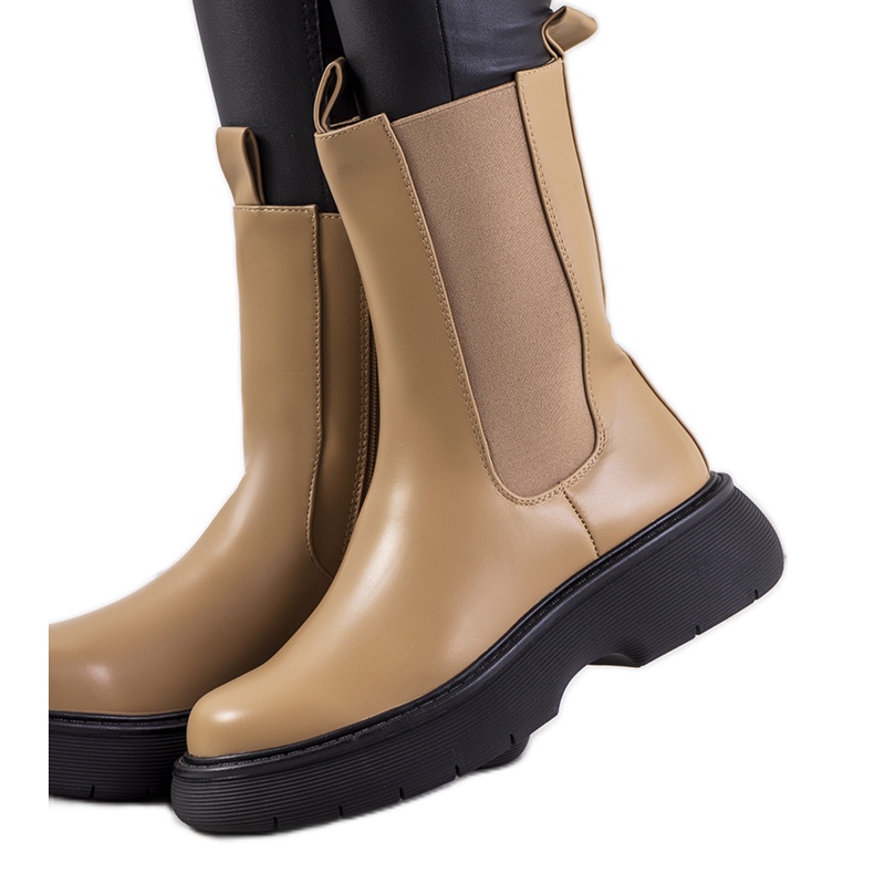 Stivali beige di stivali Willsden