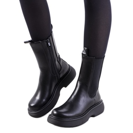 Stivali neri di stivali Willsden nero
